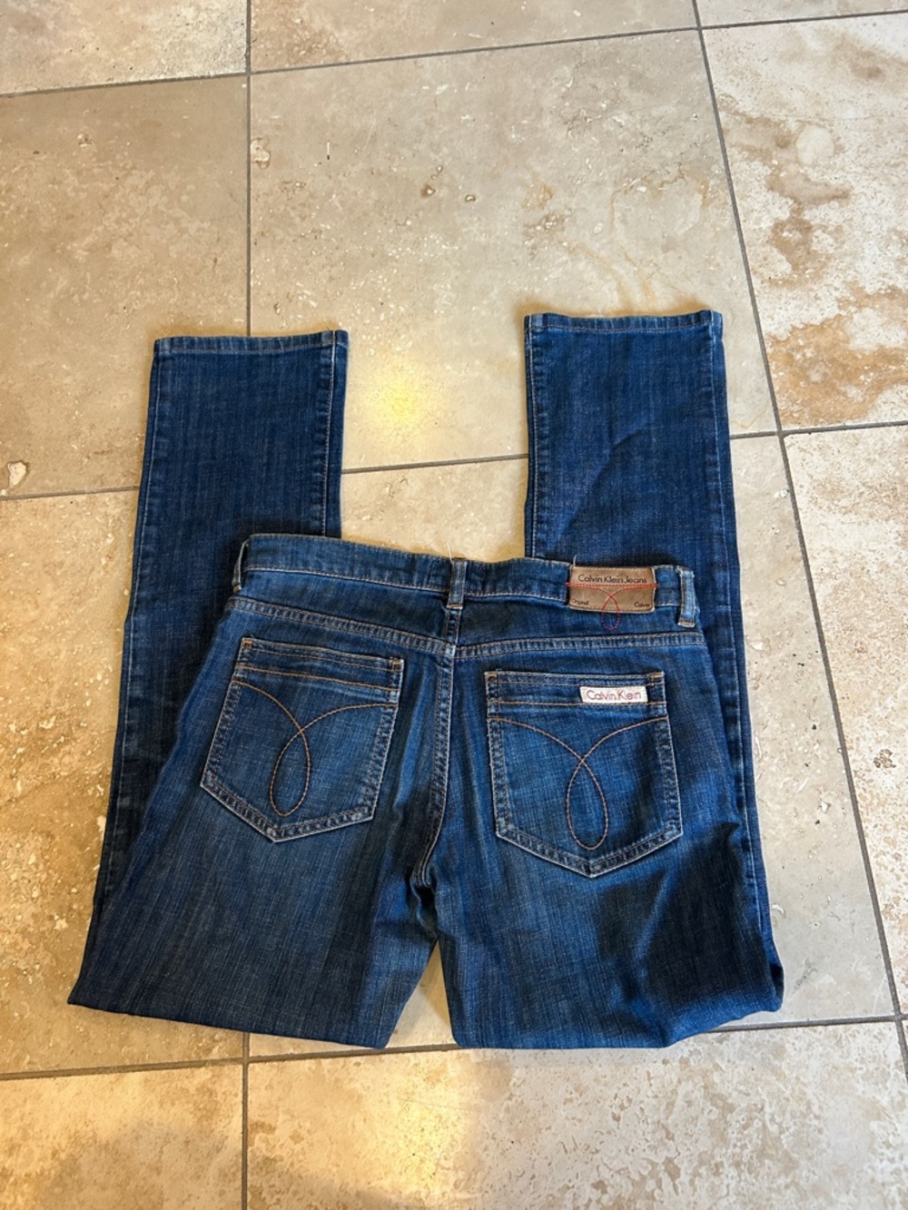 Calvin Klein Women's Dark Blue Skinny Jeans